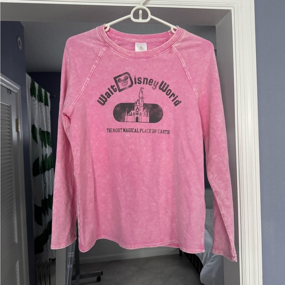 NWT Walt Disney World Pink Long Sleeve Tee - Picture 6 of 7